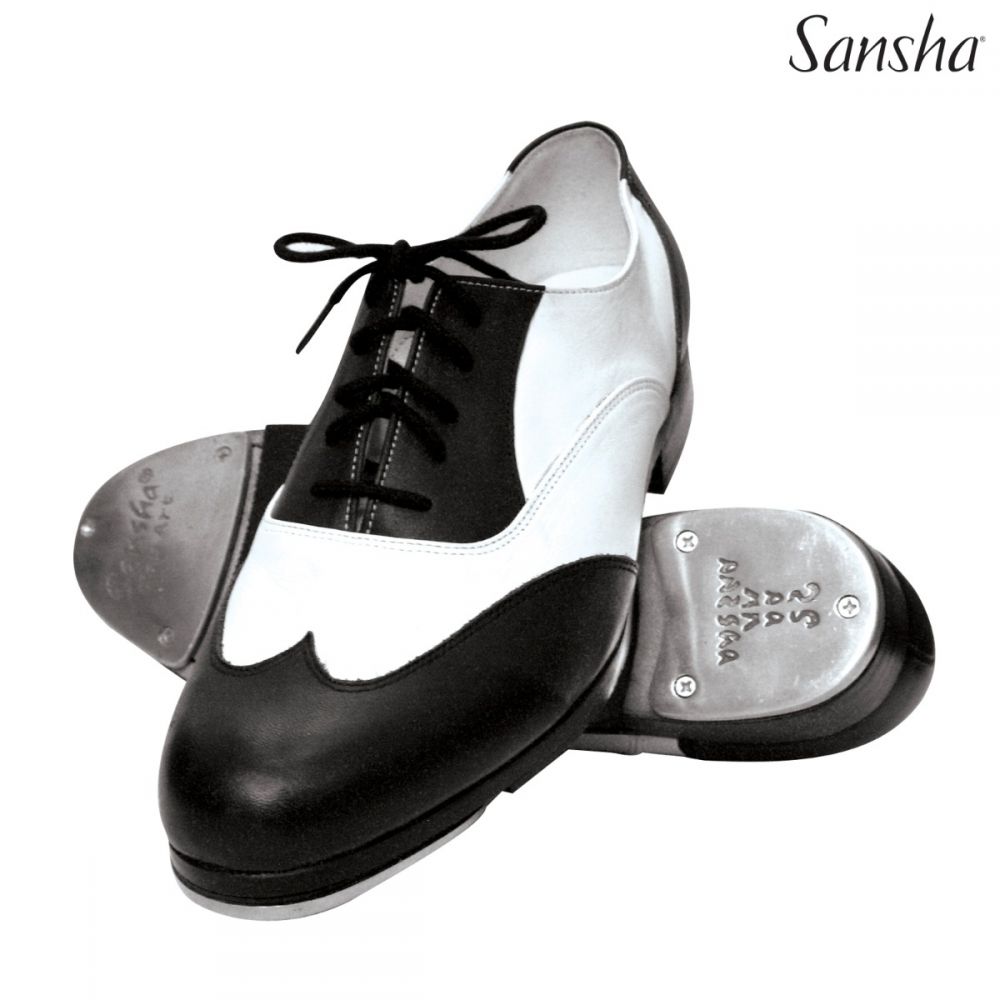 Desigualdad manual Bien educado Zapatos de claqué bicolor TA88L T-BOJANGO | Sansha®